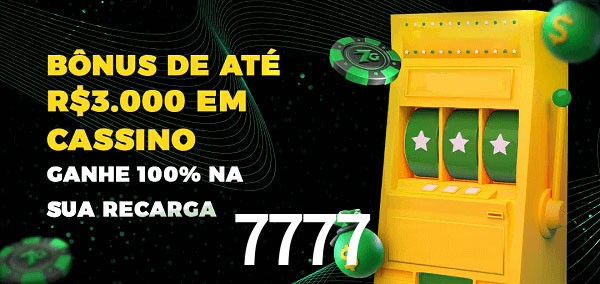 7777 melhor bônus de depósito