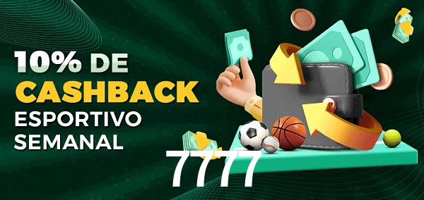 10% de bônus de cashback na 7777